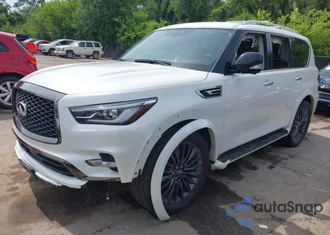 2022 Infiniti Qx80 Premium Select Awd из США, поврежденный, VIN JN8AZ2AE0N9292031